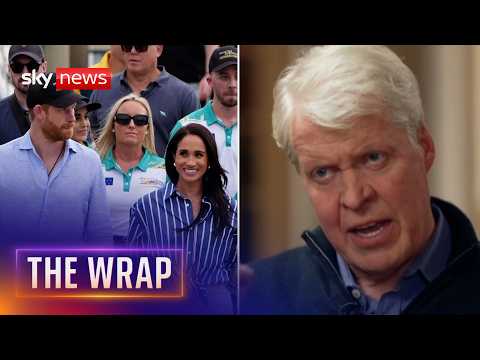 Press treatment of Sussexes ‘echoes’ Diana, claims Earl Spencer | The Wrap with Gillian Joseph
