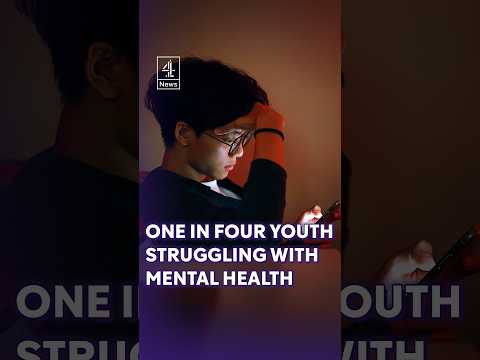 One in four young people struggling with mental health in the UK