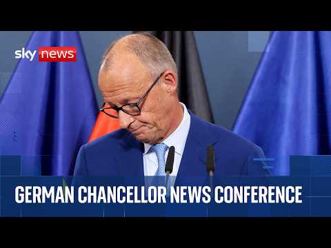 Friedrich Merz holds news conference after regional elections