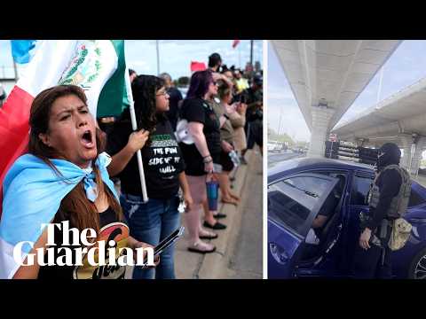 Protesters gather in Austin after ICE agent shoots and wounds man