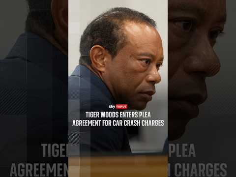 Tiger Woods enters plea agreement for car crash charges