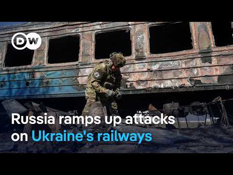 Why Russia is escalating attacks on Ukraine’s rail network | DW News