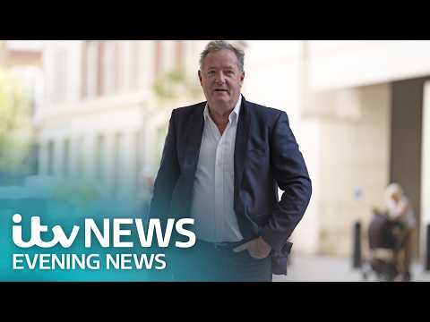 Earl Spencer forced to apologise to Piers Morgan over ‘factual error’ – Watch ITV Evening News Live