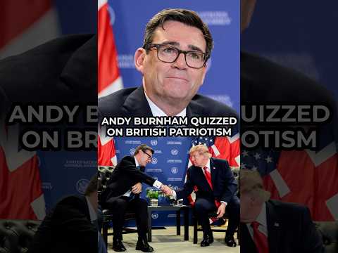 Andy Burnham GRILLED on British patriotism