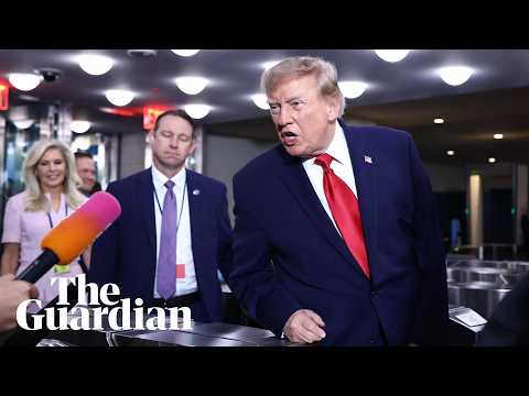‘You shouldn’t be here,’ Donald Trump tells CNN at UN general assembly