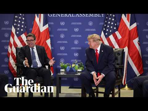 Bilateral meeting between Trump and Burnham – watch live