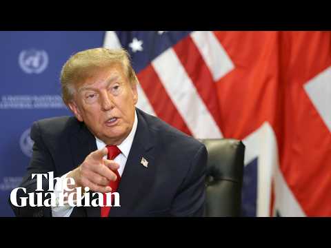 Guardian political editor asks Trump about Iran war economic consequences