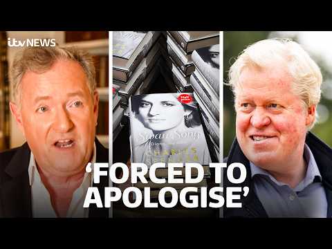 Earl Spencer apologies to Piers Morgan over ‘error’ in new book