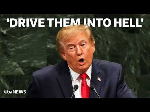 Trump threatens to ‘annihilate’ Iran during UN address