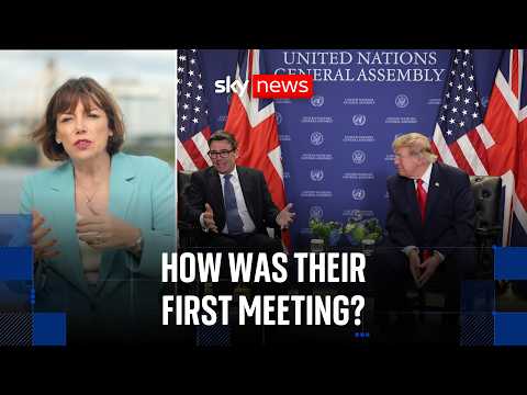 Did Andy Burnham make a good first impression with Donald Trump? | Beth Rigby analysis