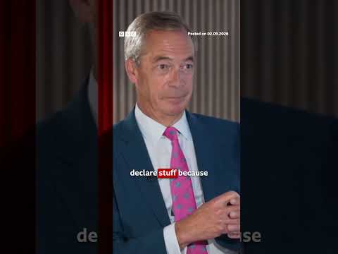 Nigel Farage insists he’s ‘broken no rules’. #BBCNews