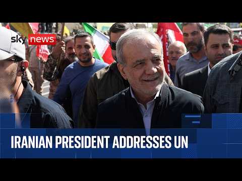 Iran’s President speaks at UN General Assembly