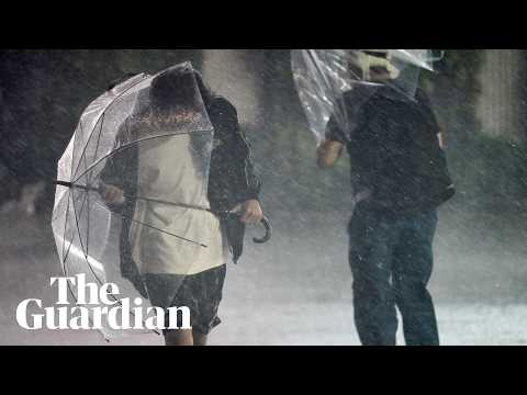 Typhoon Dujuan triggers deadly flooding and landslides in Japan