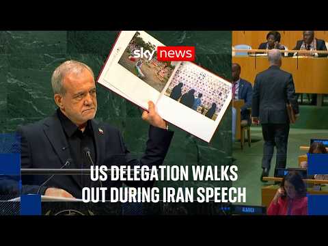 Iranian president tells UN his nation will never ‘bend the knee’ to US