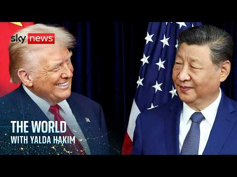 Just hours until Donald Trump meets Xi Jinping | The World with Yalda Hakim live from New York