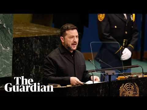 Zelenskyy at UN urges world leaders to end trade with Russia