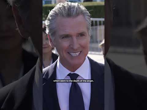 Trump has done ‘profound’ damage to international relations, Gavin Newsom tells ITV News
