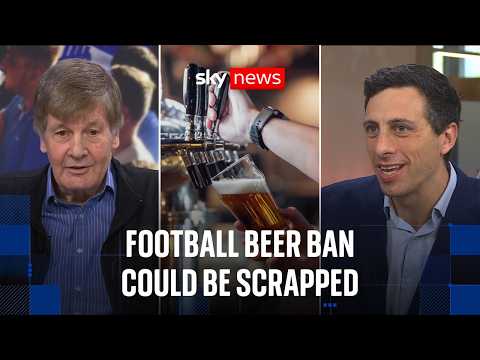 Fans could be allowed to drink alcohol in the stands again after PM branded law ‘unfair’