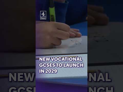 New vocational GCSEs planned for 2029