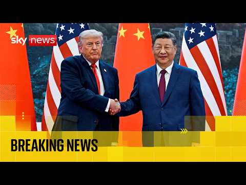 Donald Trump hosts Xi Jinping at White House