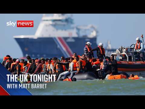 New tactics used to get illegal migrants across the channel | The UK Tonight with Matt Barbet
