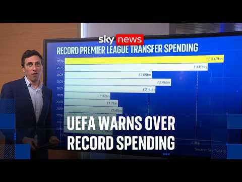 Could record transfer spending put Premier League clubs at risk?