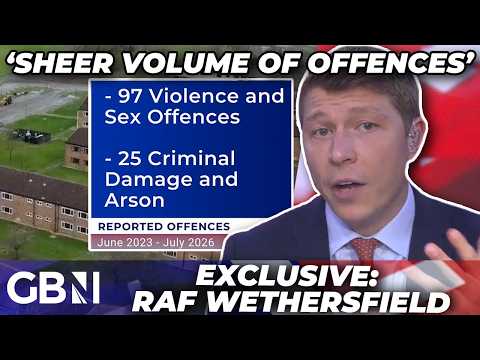EXCLUSIVE: New data EXPOSES scale of ‘violence and sexual offences’ at RAF Wethersfield migrant camp