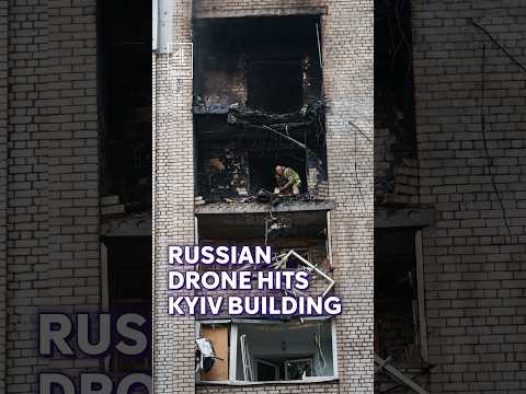 14-year-old boy killed after Russian drone hits Kyiv building