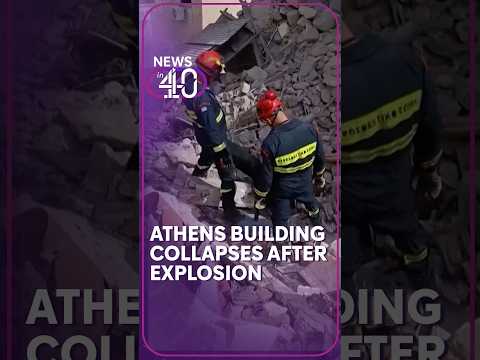 At least injured after explosion tears through building in Athens