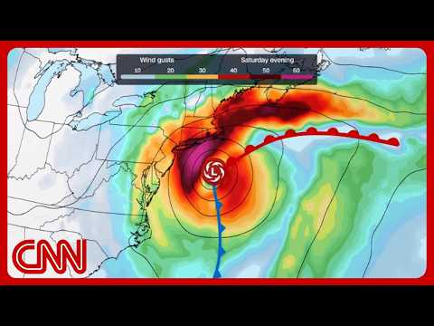 Nor’easter storm strengthens as it zeroes in on Atlantic shores
