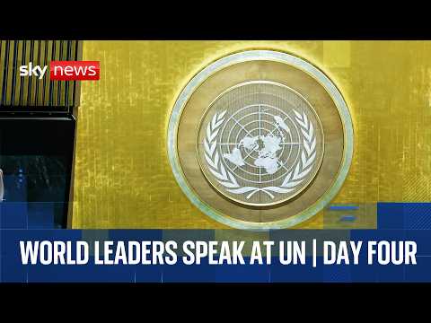 World leaders speak at UN General Assembly | Day four