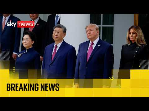 Chinese president Xi Jinping concludes US state visit | Full Sky News coverage