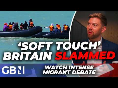 ‘SOFT TOUCH!’ Britain SLAMMED as migrants ‘CHEAT’ benefits system in small boats row on GB News