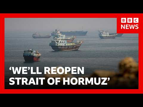 Iran’s foreign minister submits new plan to reopen Strait of Hormuz | BBC News