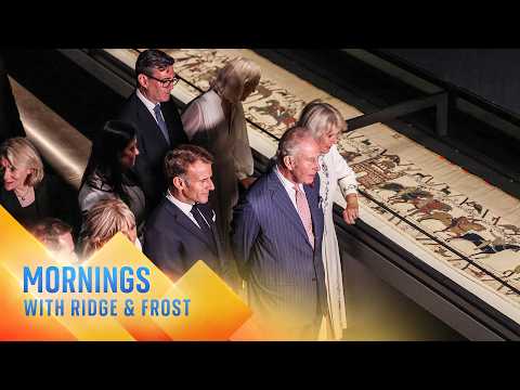 Prime Minister, King and Macron welcome Bayeux Tapestry to London | Mornings with Ridge and Frost