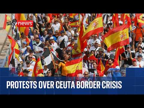 Ceuta migration crisis | Thousands of protesters march in Madrid