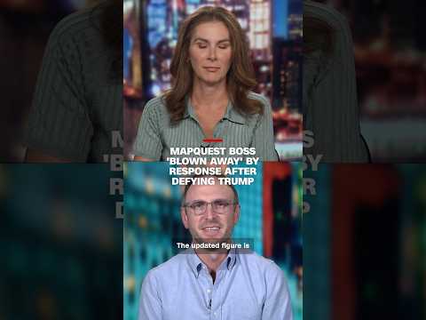 MapQuest boss ‘blown away’ by response after defying Trump