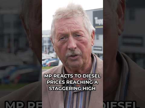 MP REACTS to the STAGGERING prices of diesel in the UK