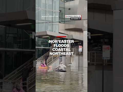 Nor’easter floods coastal northeast
