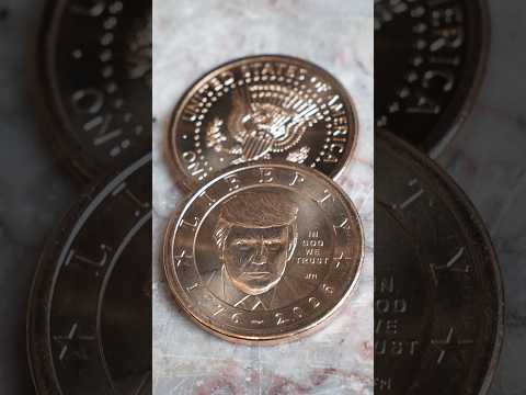 Trump’s $1 commemorative coins sell out in hours