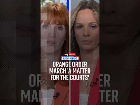 Angela Rayner: Orange Order march a ‘matter for the courts’