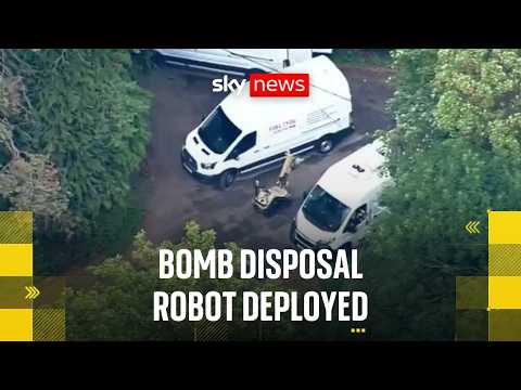 Five men held on suspicion of preparing act of terror near RAF base