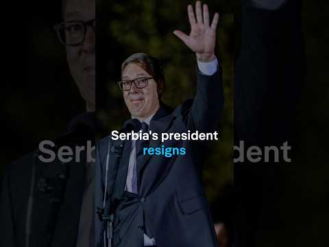 Serbia’s president resigns | DW News