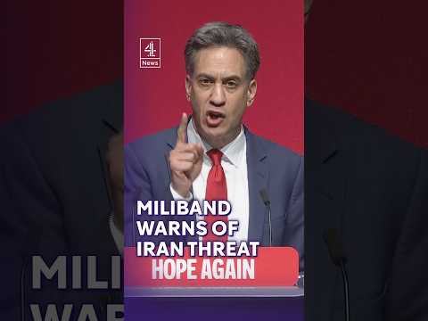 Ed Miliband warns of Iran threat