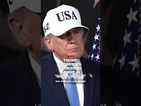 Trump dismisses concerns about AI ‘going rogue’