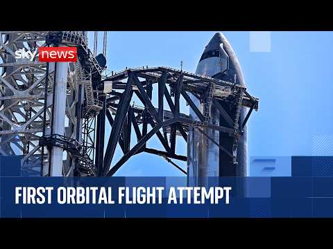 SpaceX launch super-size Starship for first time ever
