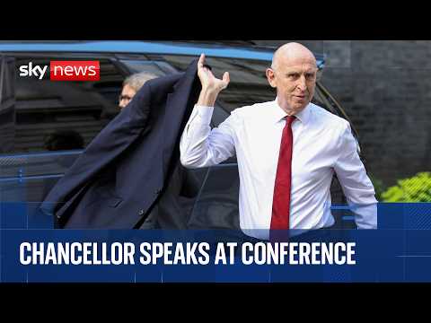 John Healey delivers first speech as Chancellor at Labour Party conference