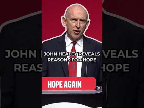 Healey FLAUNTS reasons for OPTIMISM