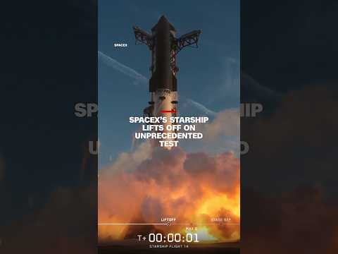 SpaceX’s Starship lifts off on unprecedented test