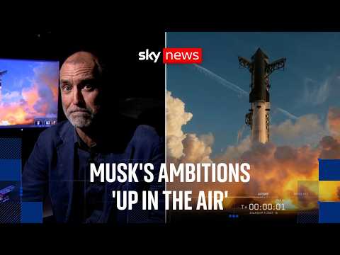 Musk’s ambitions ‘up in the air’ despite Starship launch into orbit